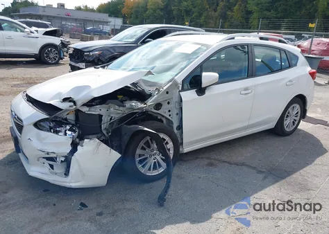 2018 Subaru Impreza 2.0I Premium z USA, uszkodzony, nr VIN 4S3GTAD6XJ3720755